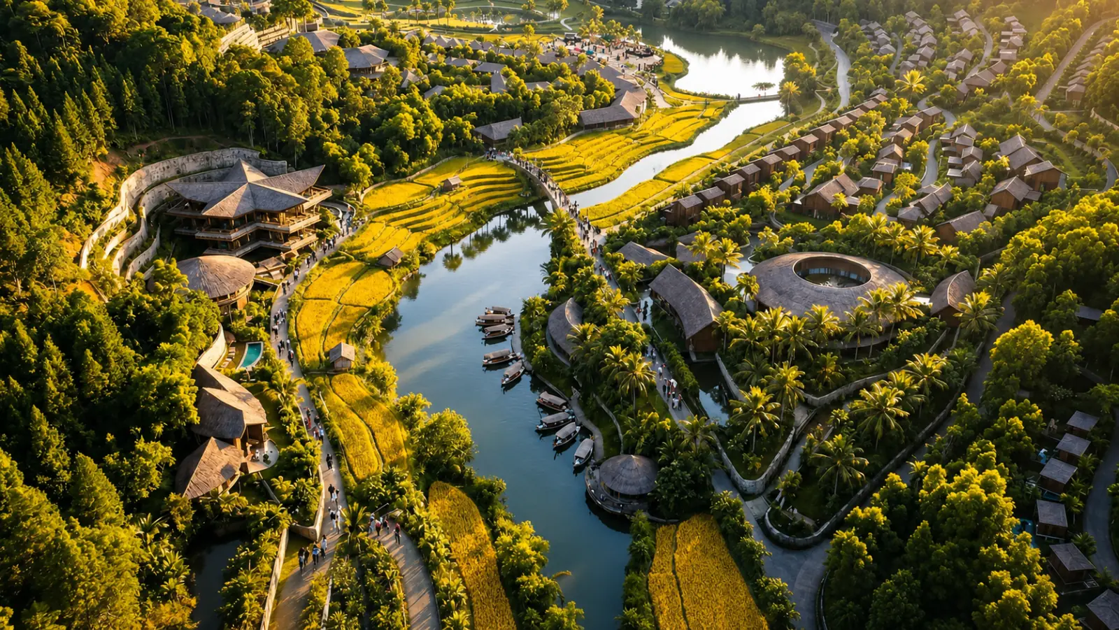 Lakeside villages